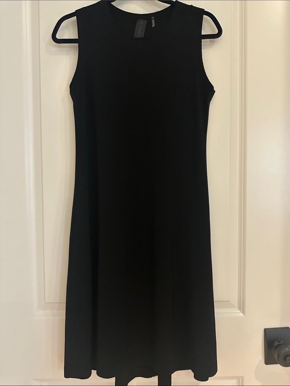 Norma Kamali perfect littleBlack Sleeveless A-Line Dress